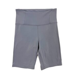 GIRLFRIEND COLLECTIVE Soft High Rise Biker Shorts S Gray 7" Stretch B69